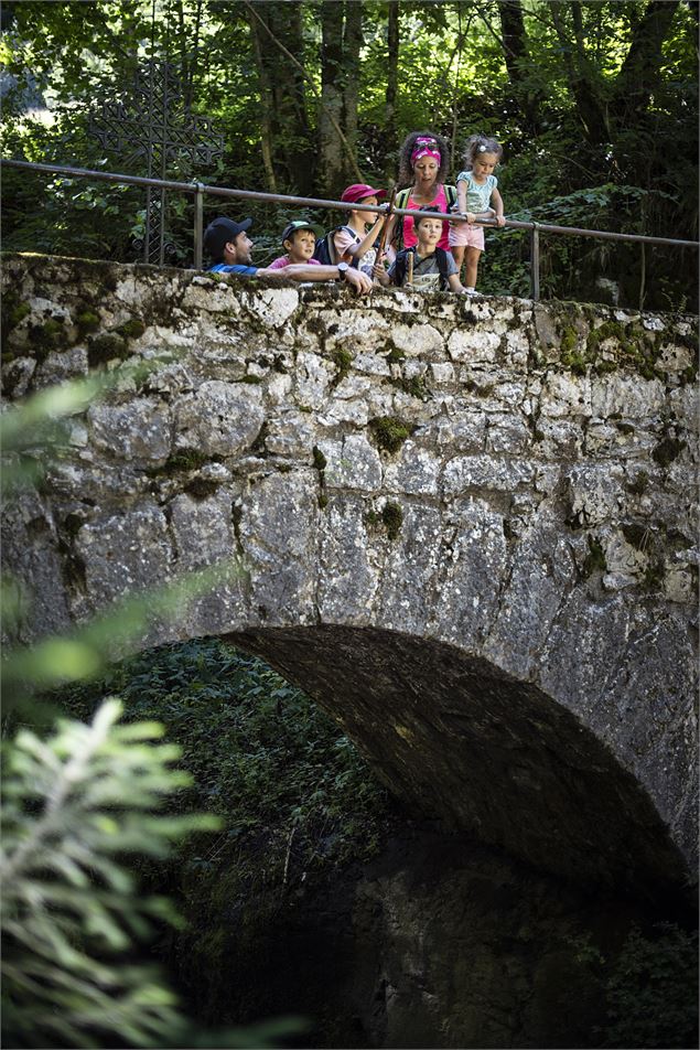 Le pont des Romains au Grand-Bornand - T.Vattard - Le Grand-Bornand tourisme