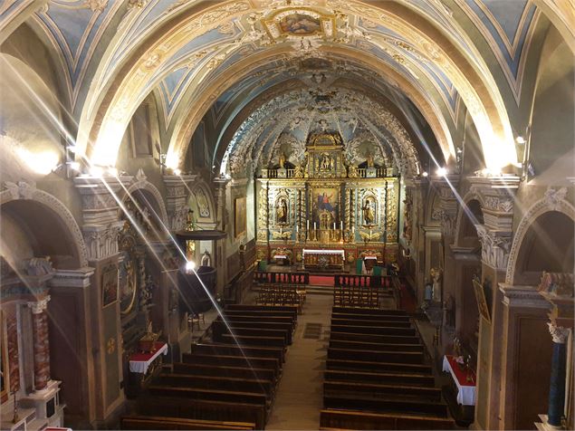 Eglise baroque de Valloire - Bernard Grange/ Ot Valloire
