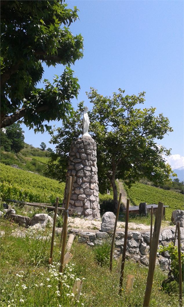 Balade des Calloudes - Vierge des vignes - Arbin - OT Coeur de Savoie
