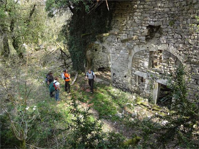 Point de vue des ruines de Montdidier