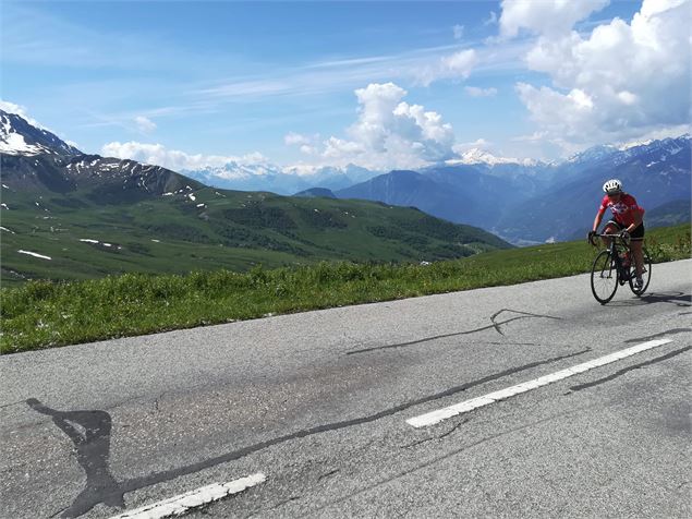 Montée cyclo du Col de la Madeleine versant Maurienne - Alice Lauga - Agate