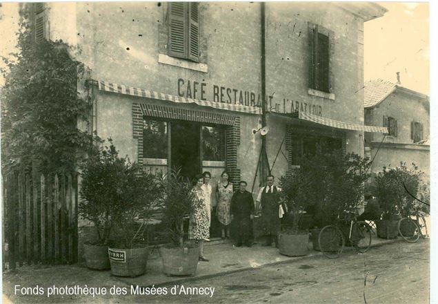 Le café restaurant de l’Abattoir - Archives municipales d'Annecy