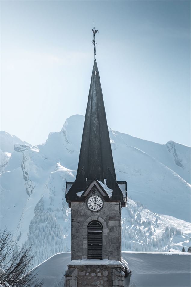 Eglise Saint Jean Baptiste en hiver - Clément Hudry