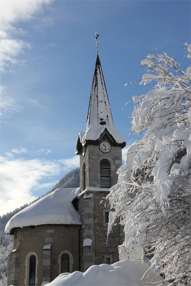 Eglise Saint Jean Baptiste en hiver - Clément Hudry