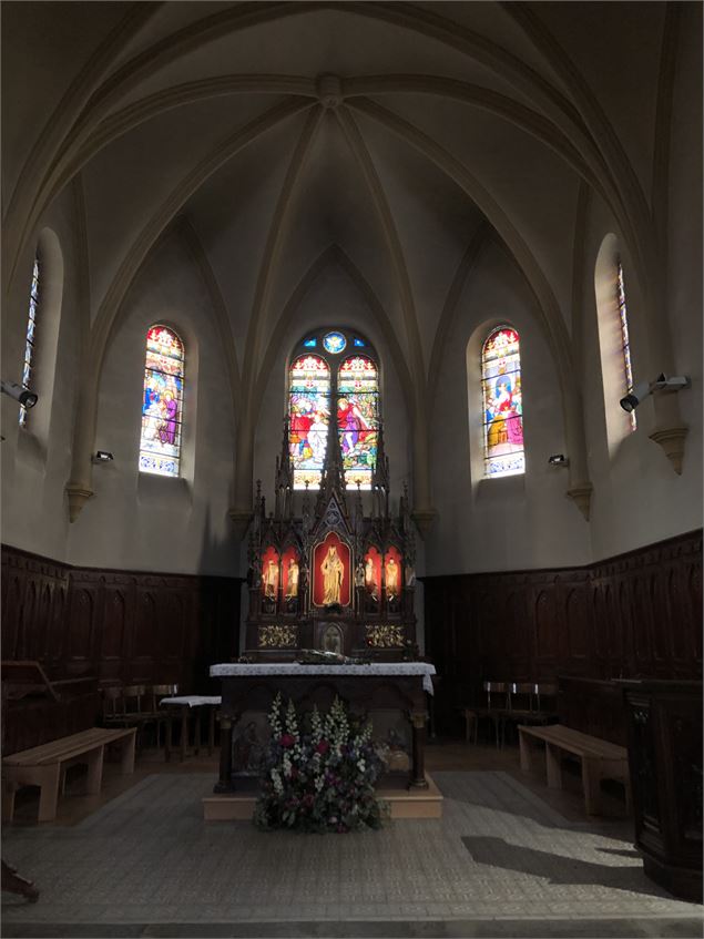 Le retable de l'église Saint Jean Baptiste - Clément Hudry