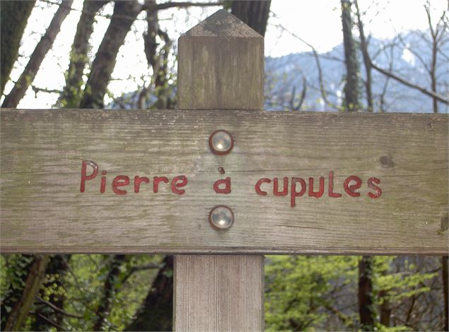 Les Pierres à Cupules - Mairie de Feissons sur Isère