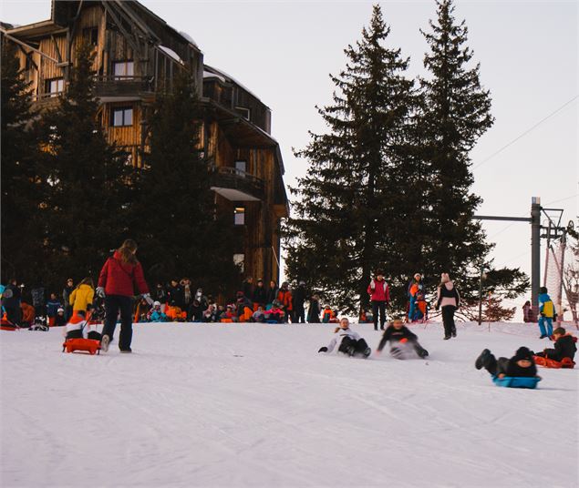 Piste de luge / Piste des Dromonts