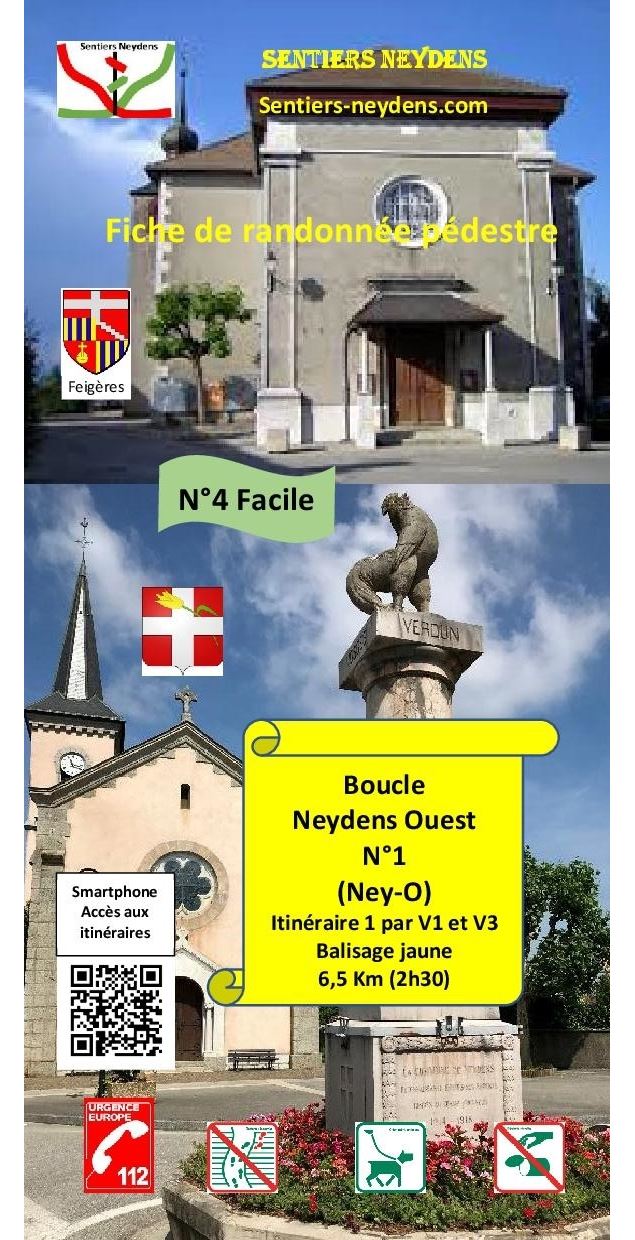 sentiers Neydens - OT Monts de Genève - A.Modylevskaia