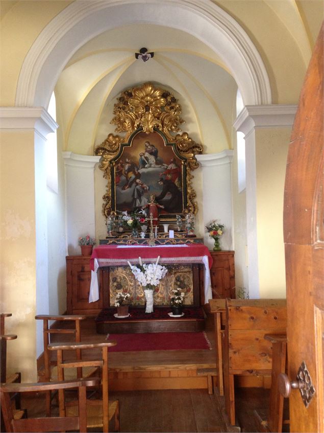 Pralognan-la-Vanoise : chapelle du Barioz - S.Perez-Facim