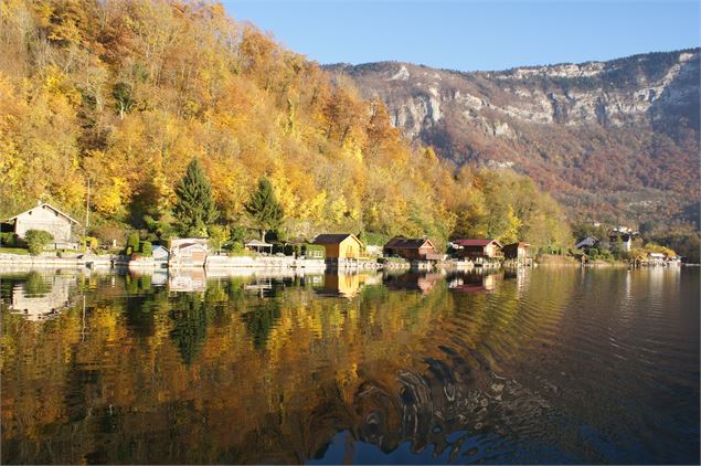 L'automne au lac d'Aiguebelette - M.Parsy