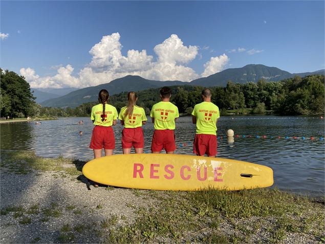 Sauveteurs Lac de Carouge - OT Cœur de Savoie
