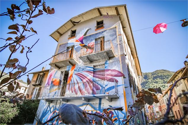 Parcours street Art - Artistes : collectif de la Maise - Cœur de Tarentaise Tourisme