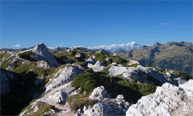 Accès sommet Dent du Villard - Planay - Geoffrey Vabre