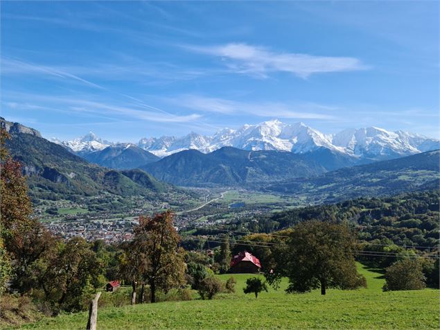 vue sur le Mont-Blanc - Wendy Coulon