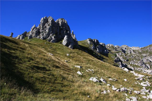 Vers la Pointe de Chalune - Office de Tourisme des Alpes du Léman