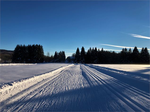 Piste de ski de fond de Lachat - © Valentin Rinaldi