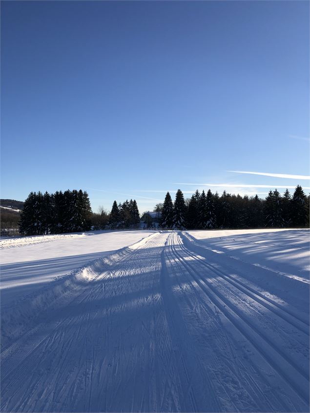 Piste de ski de fond de Lachat - © Valentin Rinaldi