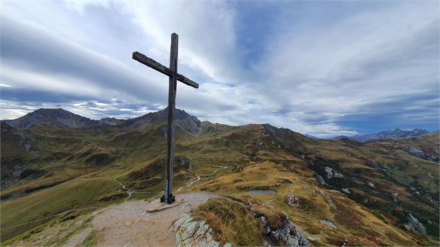 Croix du berger - automne - La Plagne Vallée
