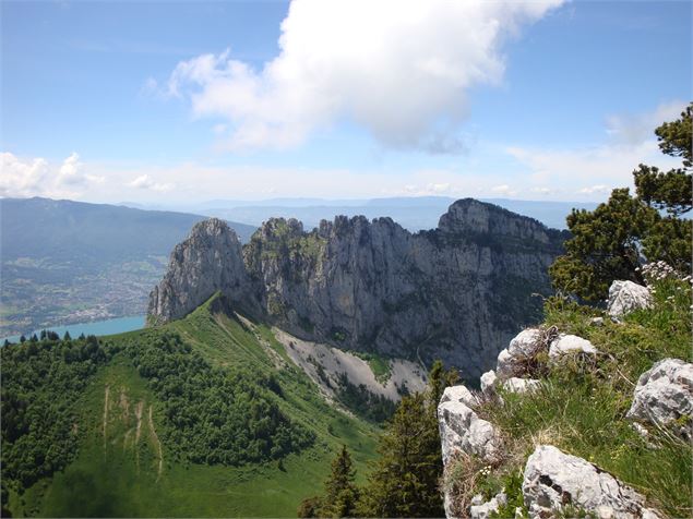 Vue sur les Dents de Lanfon - Nicole Tissot