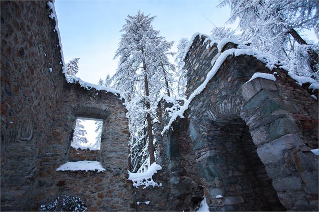 vestiges en hiver - Thomas Bodier