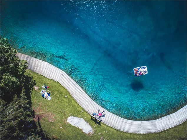 Lac de l'étape les Contamines Montjoie - Les Contamines Tourisme