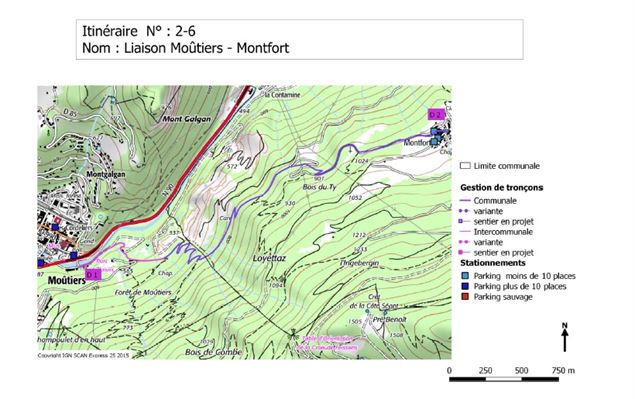 Départ Moûtiers ou Montfort