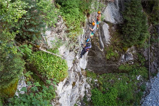 Via Ferrata Mauvoisin - Tichodrome (rouge)