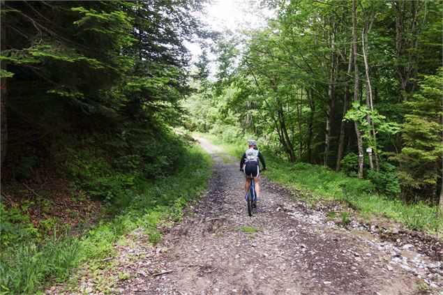 Circuit VTT Aillons Margériaz 1000 - Lac de la Thuile - École de VTT La Féclaz - Massif des Bauges