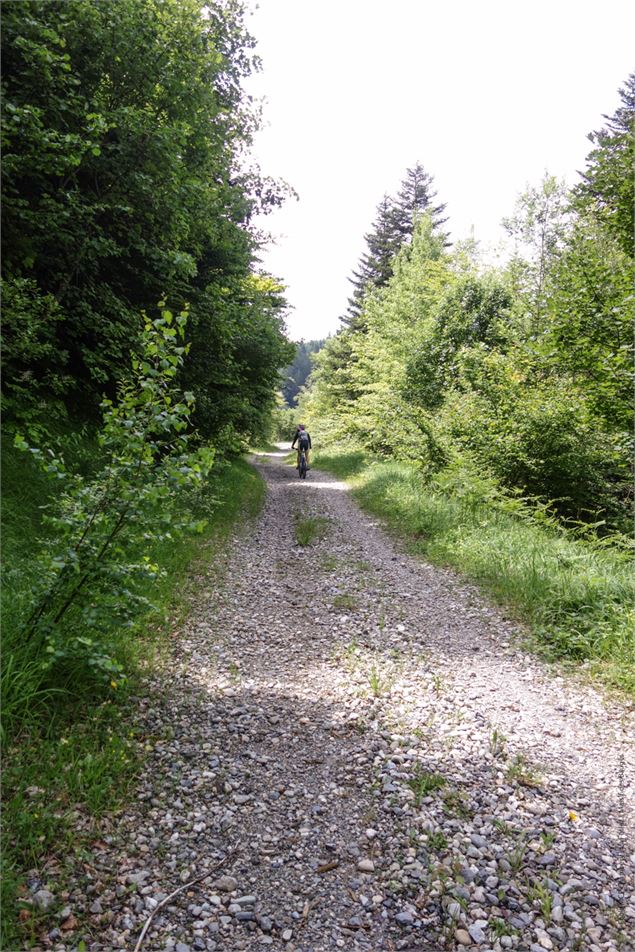 Circuit VTT Aillons Margériaz 1000 - Lac de la Thuile - École de VTT La Féclaz - Massif des Bauges