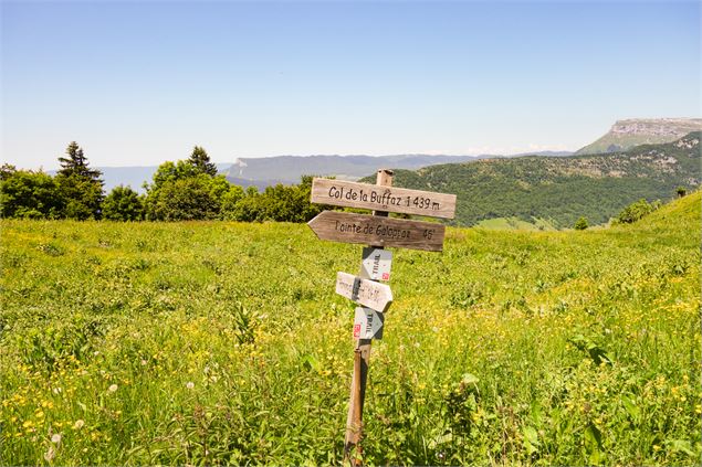 Parcours VTT AE - col de la Buffaz - école de VTT La Féclaz - Massif des Bauges