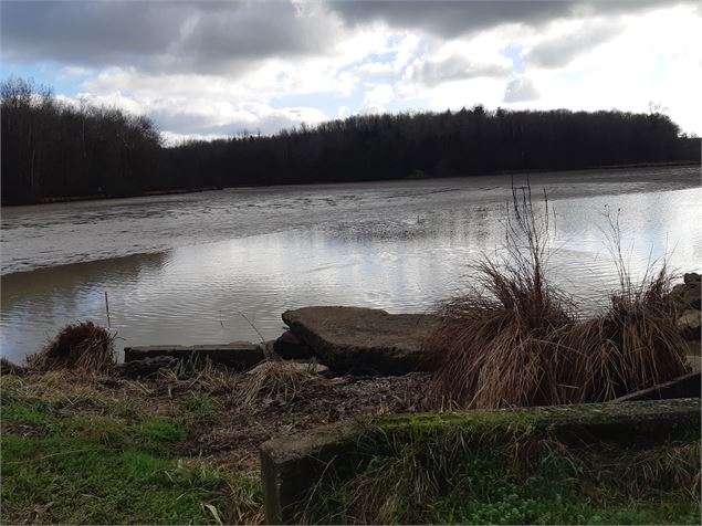 Etang des Baisses et ferme de Bévey (VTT) - scalland