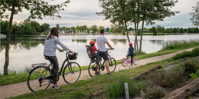 Tour des lacs - Chemin de la Reyssouze