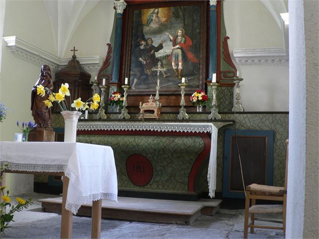 Ouverture de la Chapelle de Vercland - OT Samoëns (photothèque)