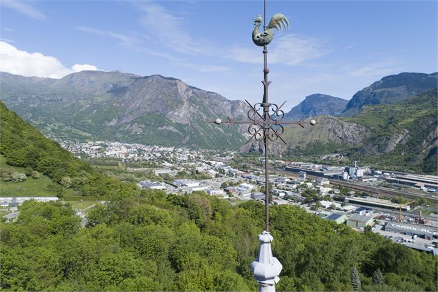 clocher st Albain Villargondran - Jacques Vincent drone de regard