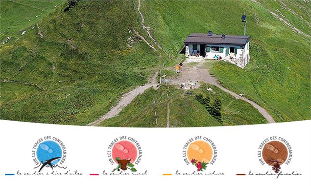 Le sentier des contrebandiers : Barme - Arête de Berroi - Col de Cou - Barme - Jean-Baptiste Bieuvil