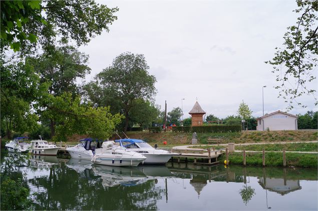 Halte Fluviale sur la Chalaronne