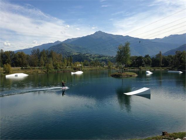 téléski nautique Aiton - Chamousset - TNS 73
