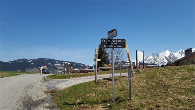 Col de Plan Bois depuis Les Clefs - © Savoie Mont Blanc - Lansard