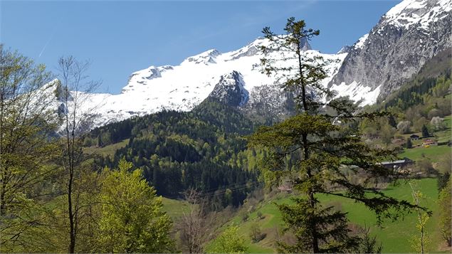 Col de Plan Bois depuis Les Clefs - © Savoie Mont Blanc - Lansard