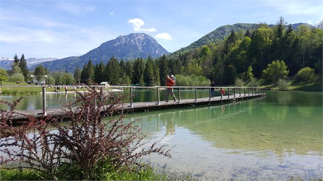 Ponton baignage - OT Le Châtelard