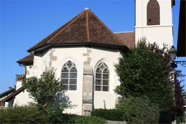Chevet de l'église Saint-Maurice de Pringy - Dominique Lafon