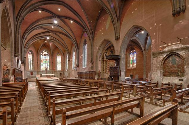 Intérieur de l'église Saint-Maurice d'Annecy - Dominique Lafon