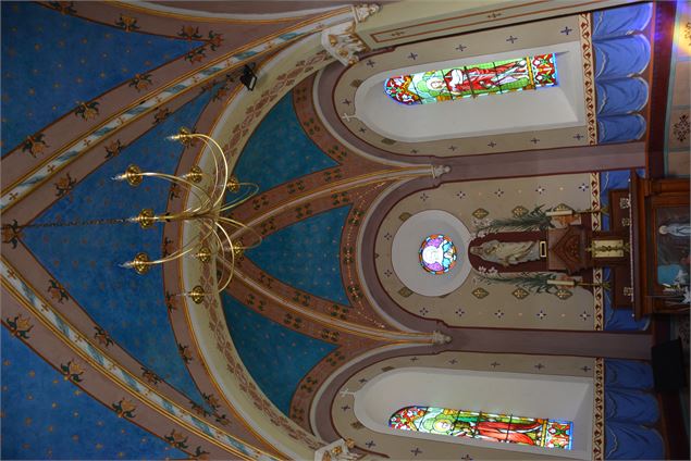 intérieur de la Chapelle - OT Porte de Maurienne