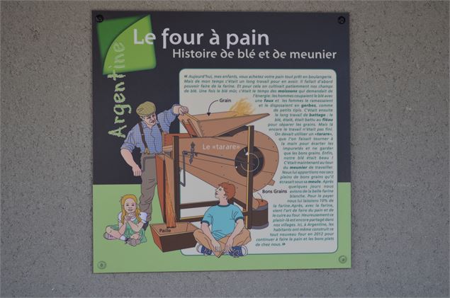 Four à pain d'Argentine - Journée des Peintres OT Porte de Maurienne