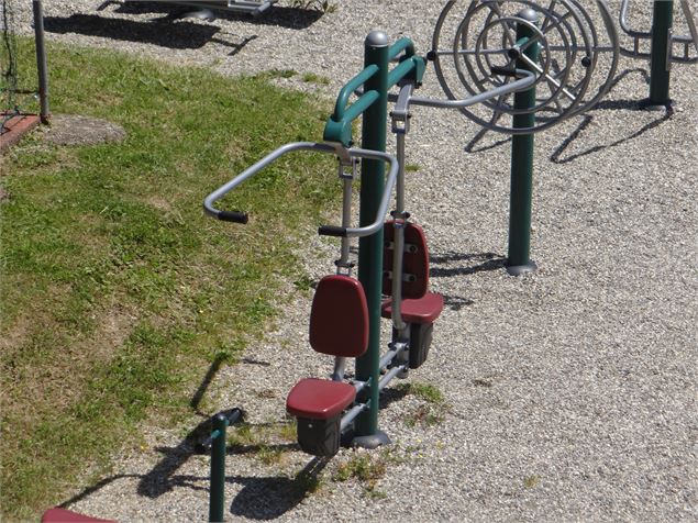 Appareil fitness base de loisirs Hauteluce - A. Spani