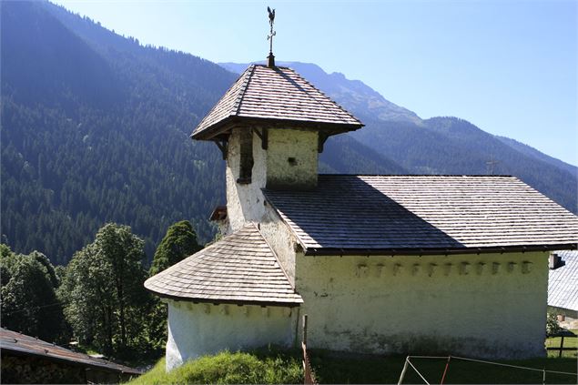 Hameau et chapelle de Belleville - A. Späni