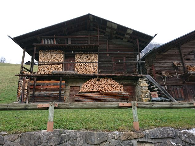 Hameau et chapelle de Belleville - A. Späni
