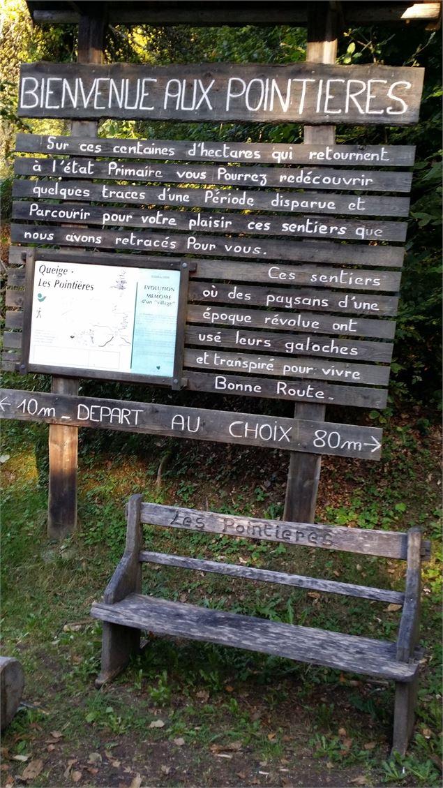 Sentier des Pointières - C. Tatin - Le Beaufortain