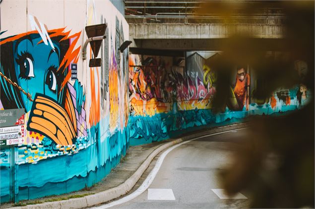 Fresque collective - JP Tissot ©Cœur de Tarentaise Tourisme