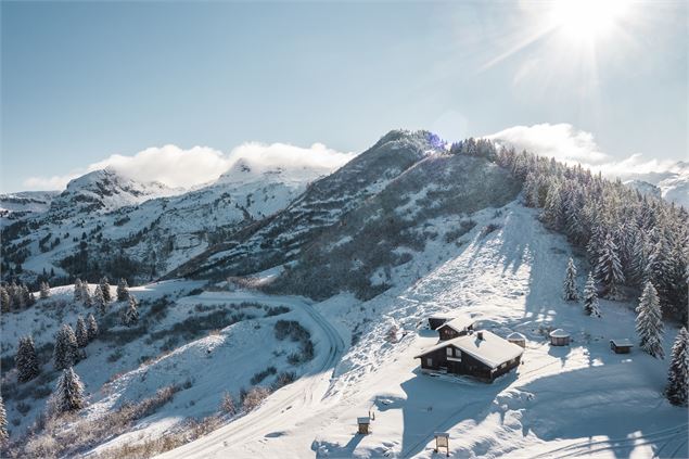 Itinéraire Col de Bassachaux Hiver - ©L.Meyer_Châtel